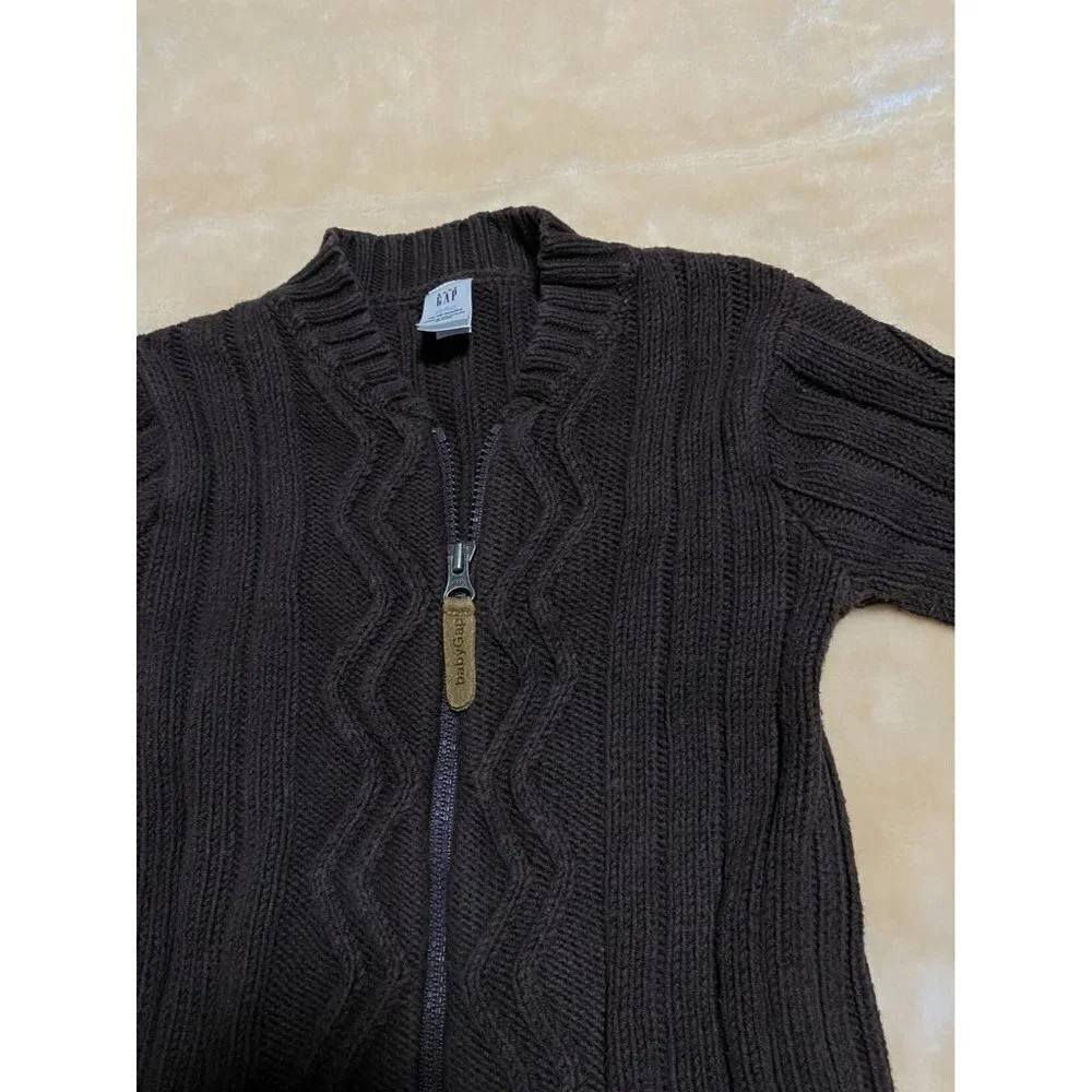 Gap Knit Sweater Cardigan Grandpa Style Infant 12-18 Months